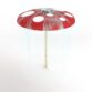 Rain Cap with Polka Dots