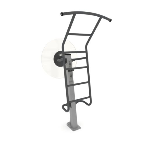 Puolapuut leukapuomilla ja Tai-Chi pyörä