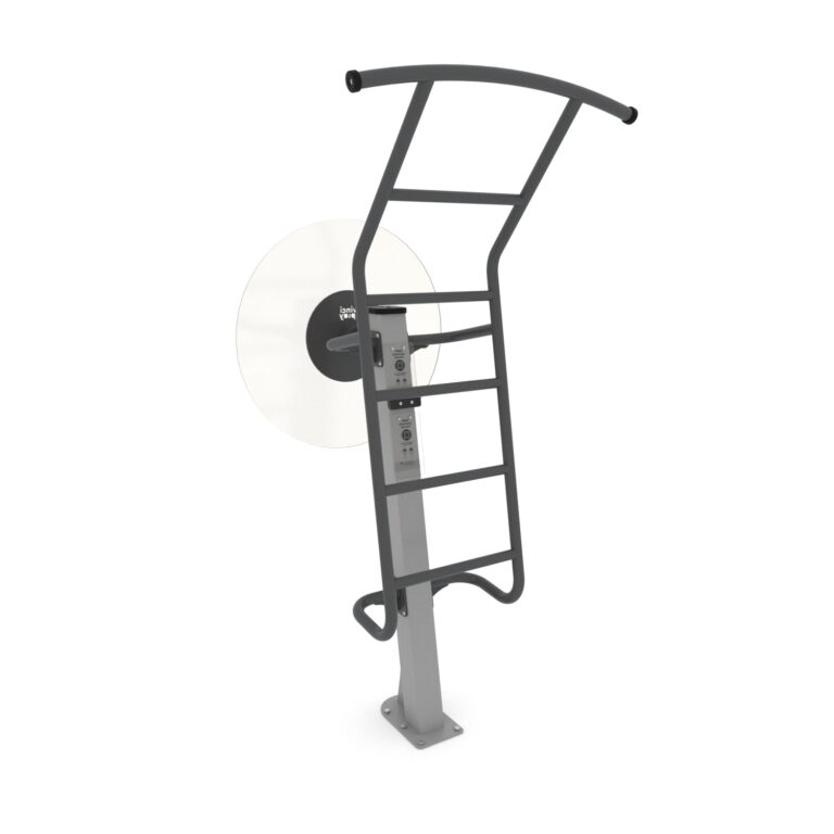 Puolapuut leukapuomilla ja Tai-Chi pyörä