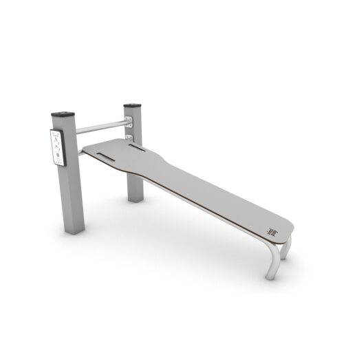 Kalteva vatsalihaspenkki