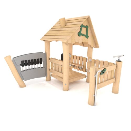 Robinia leikkimökki