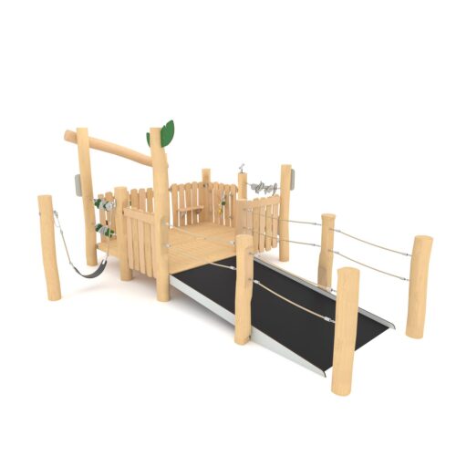 Esteetön robinia leikkikeskus