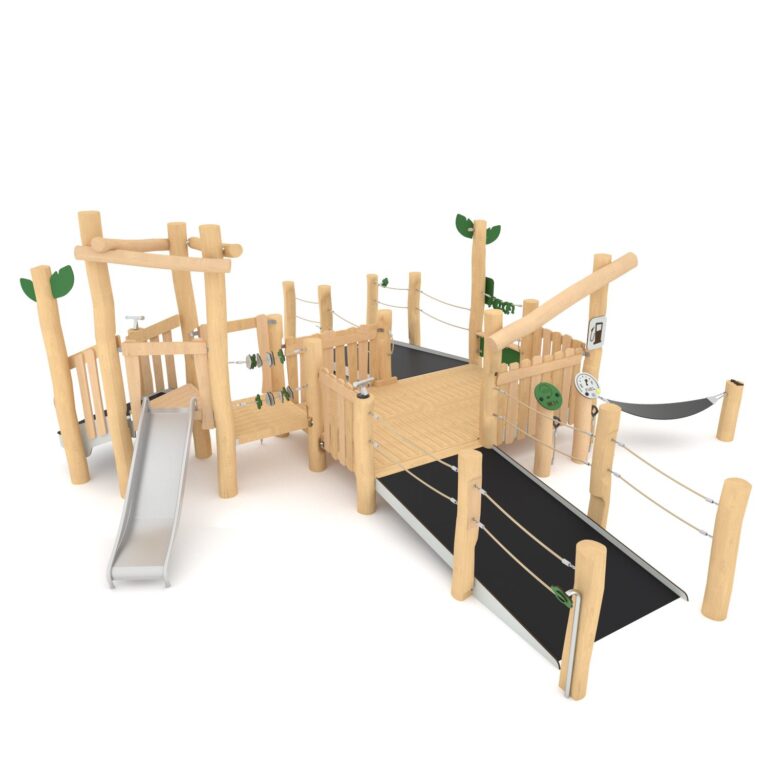 Esteetön robinia leikkikeskus