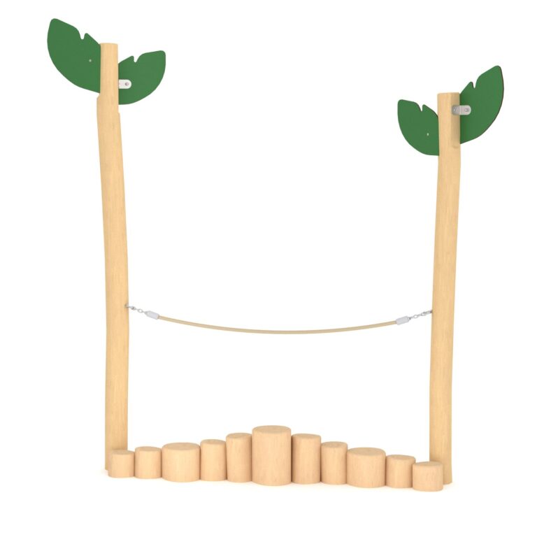 Robinia tasapainorata köydellä