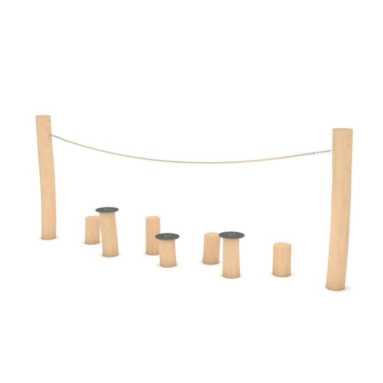 Robinia tasapainoaskelmat köydellä