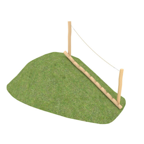 Robinia kiipeilytukki