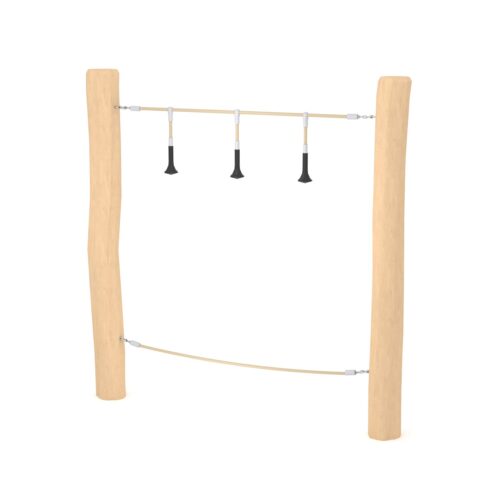 Robinia tapapainoköysi otteilla