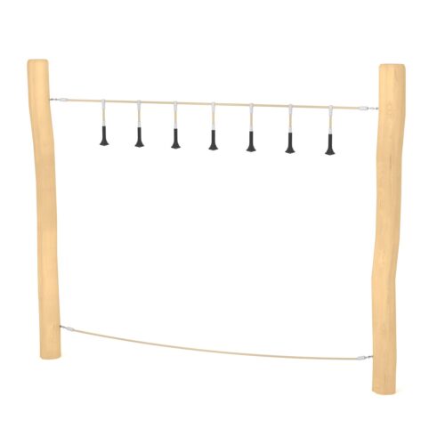 Robinia tapapainoköysi otteilla