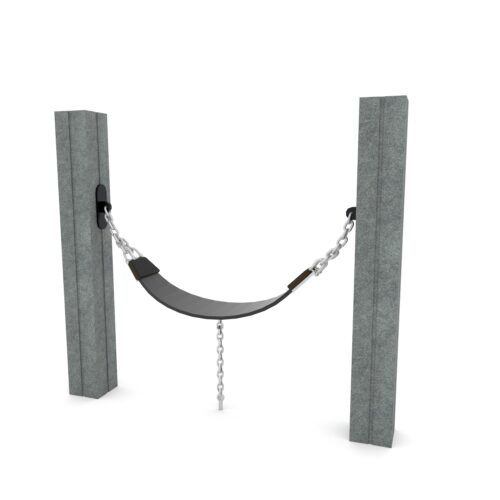 Kierrätysmuovi keinu