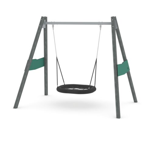 Kierrätysmuovi linnunpesäkeinu korkea