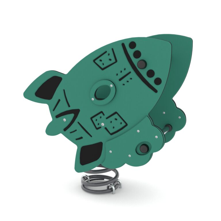 Kierrätysmuovi jousiväline raketti