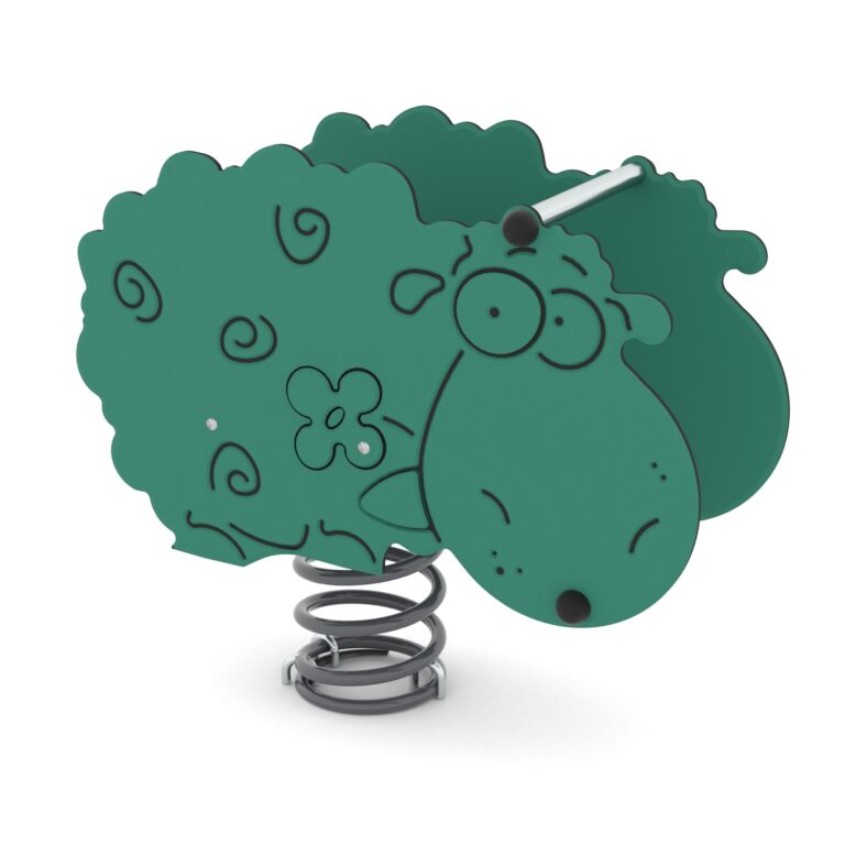 Kierrätysmuovi jousiväline lammas