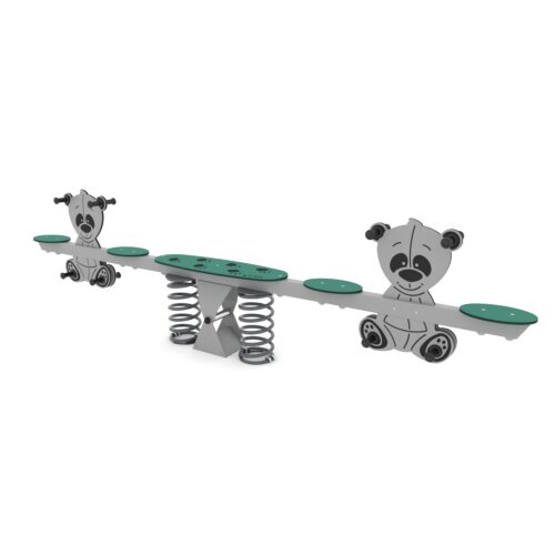 Kierrätysmuovi jousiväline panda 4:lle