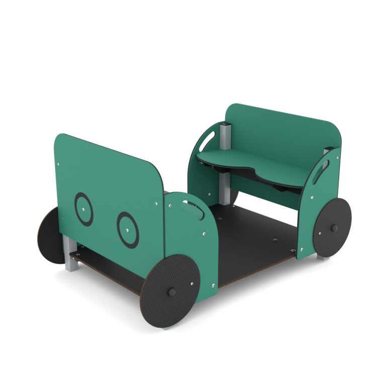 Kierrätysmuovi auto