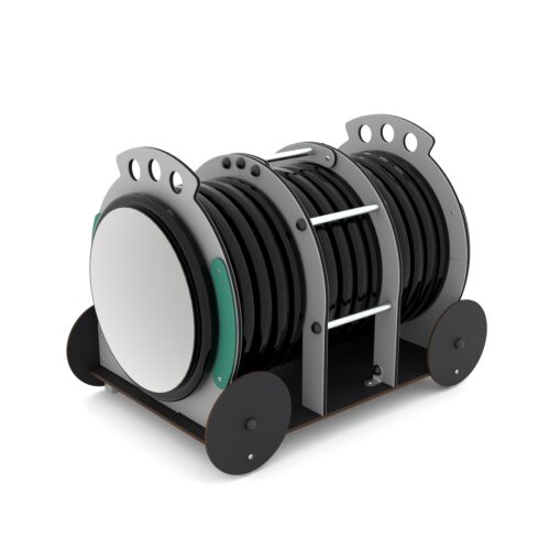 Kierrätysmuovi tunneli