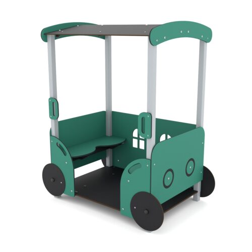 Kierrätysmuovi auto