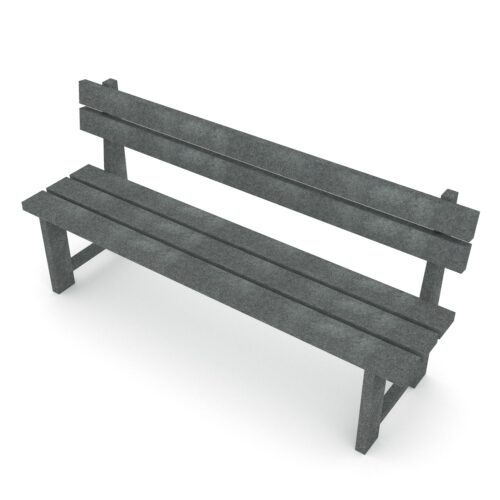 Kierrätysmuovi penkki