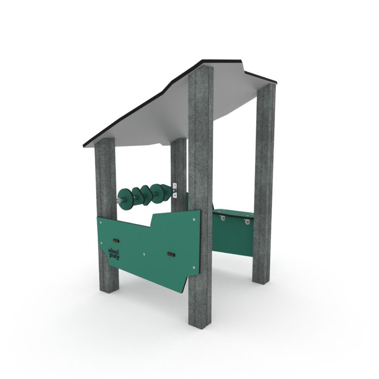 Kierrätysmuovi leikkikatos