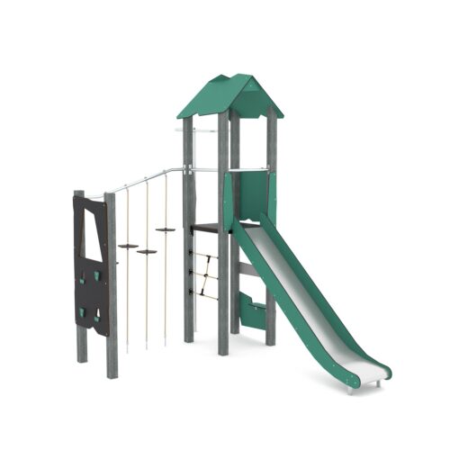 Kierrätysmuovi leikkikeskus