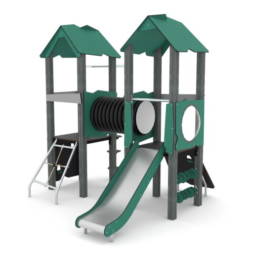 Kierrätysmuovi leikkikeskus