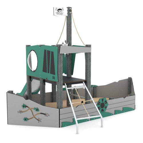 Kierrätysmuovi leikkikeskus