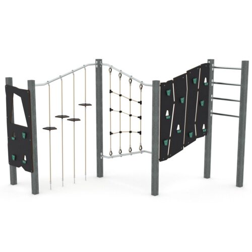 Kierrätysmuovi kiipeilyteline