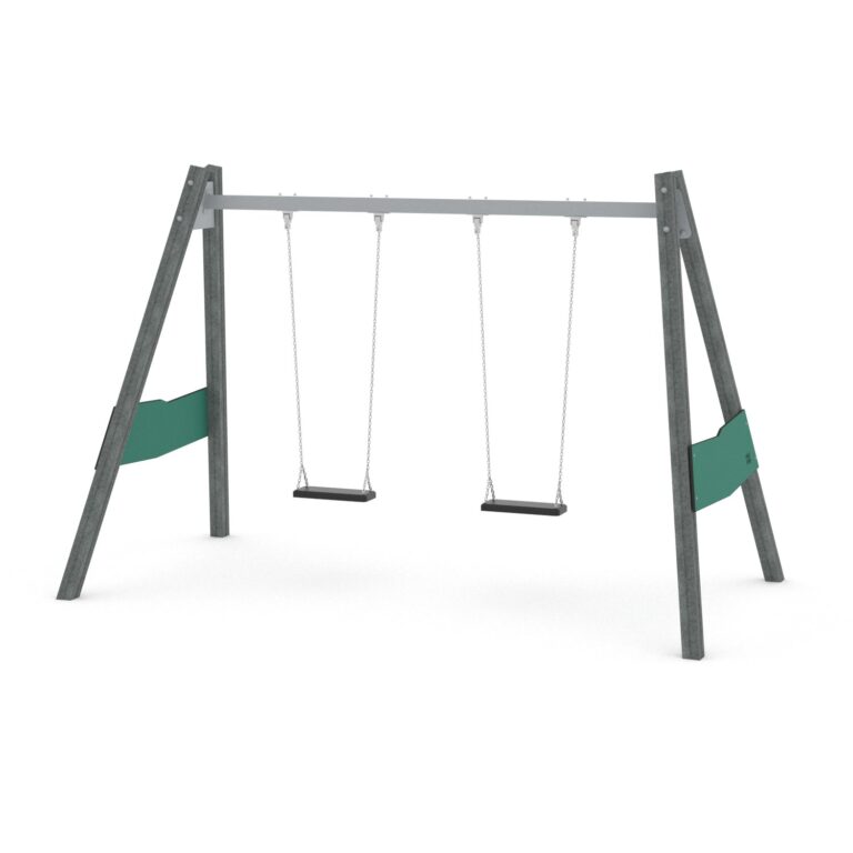 Kierrätysmuovi keinu 2:lle