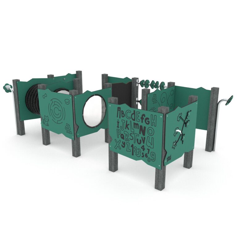 Kierrätysmuovi labyrintti