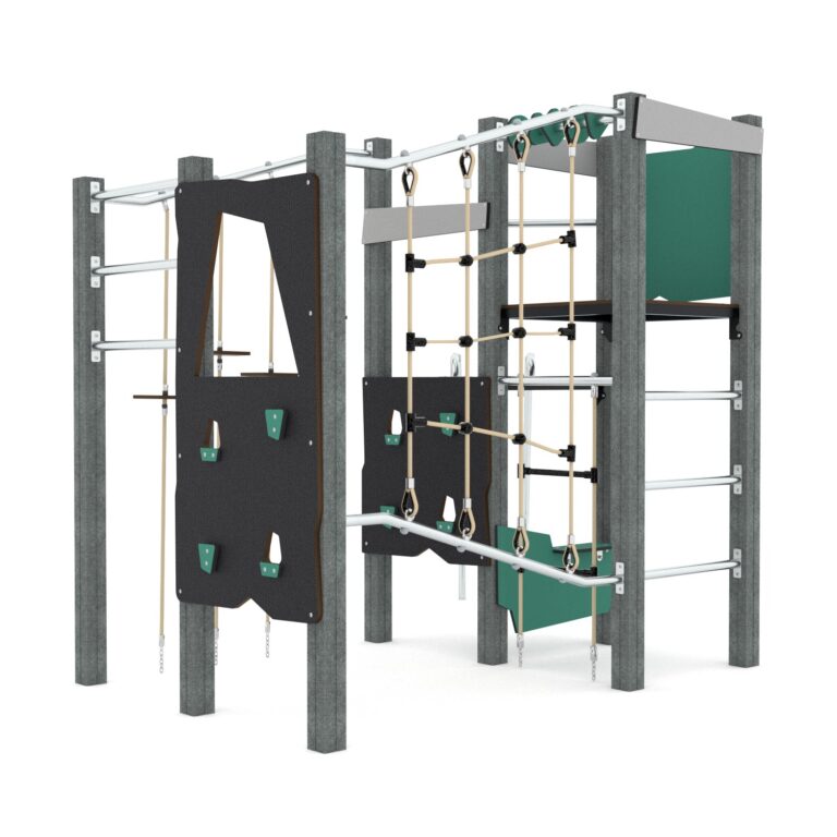 Kierrätysmuovi kiipeilyteline