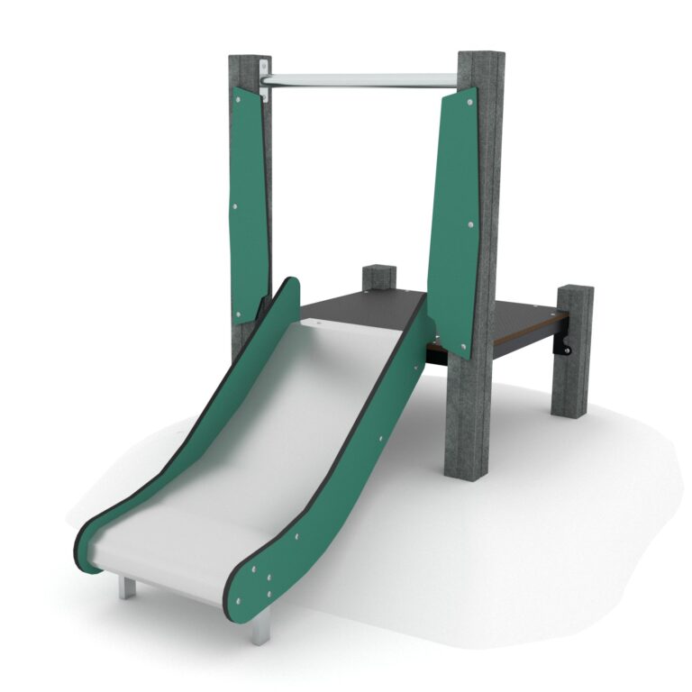 Kierrätysmuovi rinneliuku 0,59m