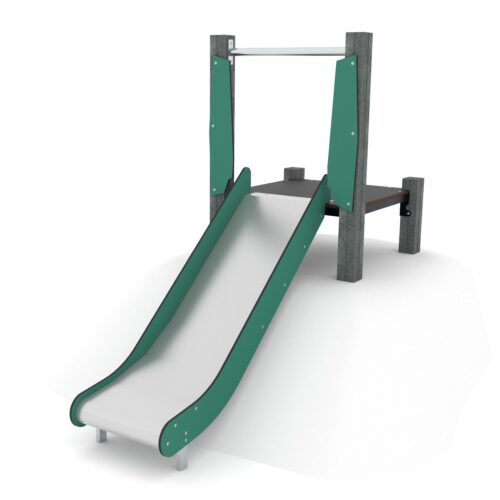 Kierrätysmuovi rinneliuku 0,90m