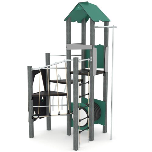 Kierrätysmuovi leikkikeskus