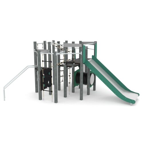 Kierrätysmuovi leikkikeskus