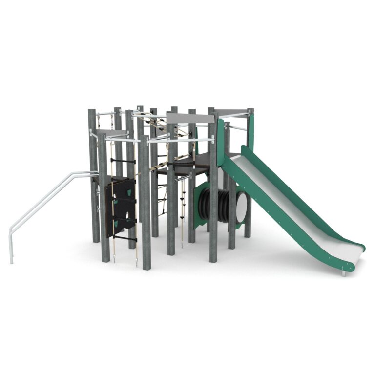 Kierrätysmuovi leikkikeskus