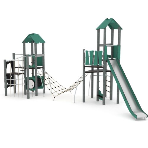 Kierrätysmuovi leikkikeskus