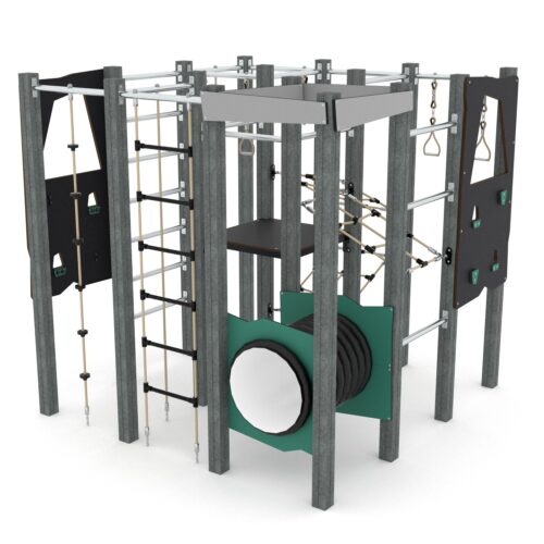 Kierrätysmuovi kiipeilyteline