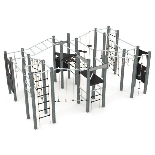 Kierrätysmuovi kiipeilyteline