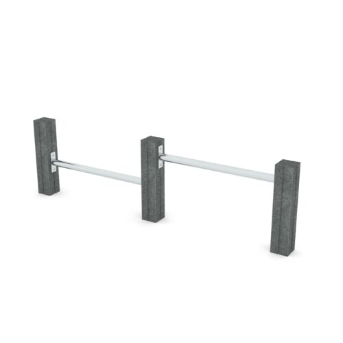 Kierrätysmuovi punnerrustangot