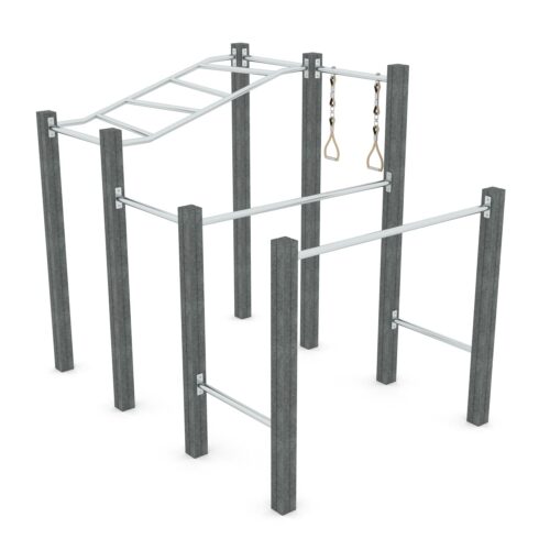 Kierrätysmuovi kiipeilyteline