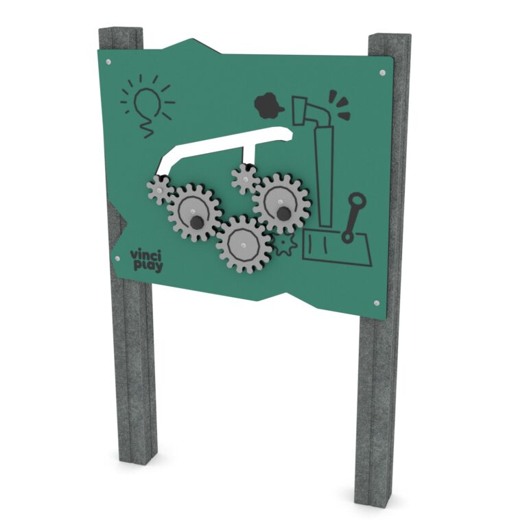 Kierrätysmuovi toimintoseinä