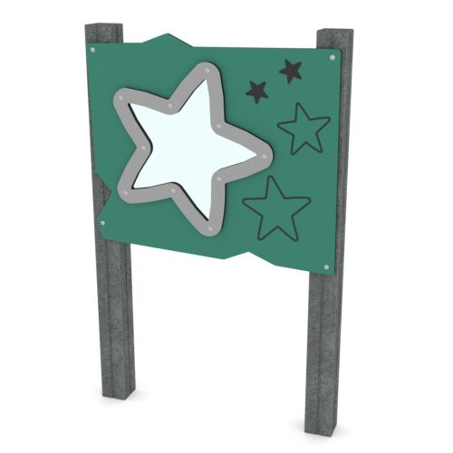 Kierrätysmuovi toimintoseinä