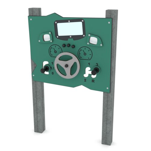 Kierrätysmuovi toimintoseinä