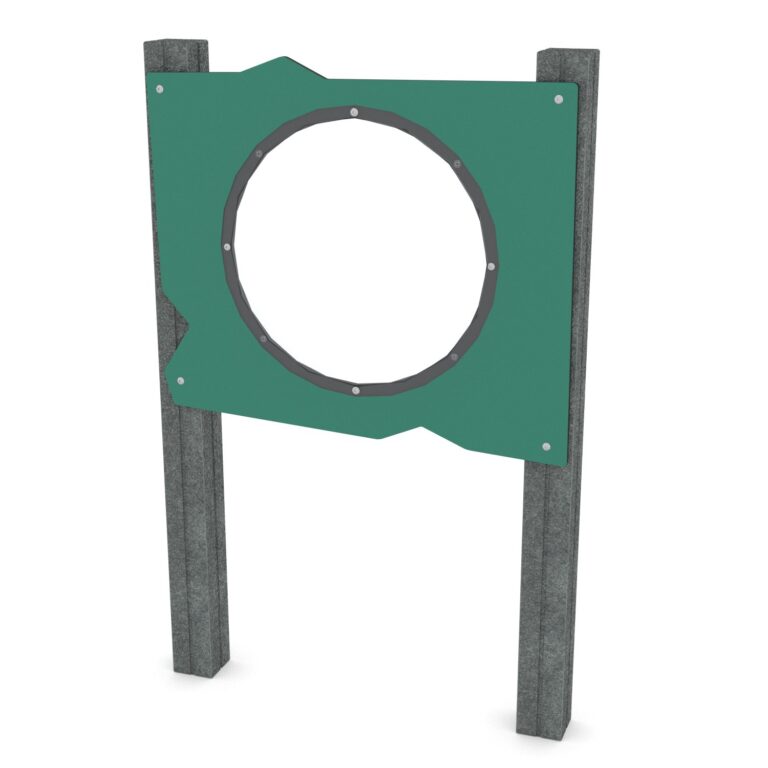 Kierrätysmuovi toimintoseinä