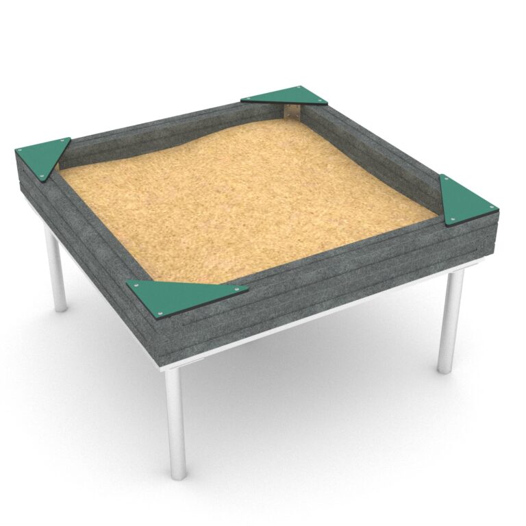 Esteetön kierrätysmuovi hiekkapöytä