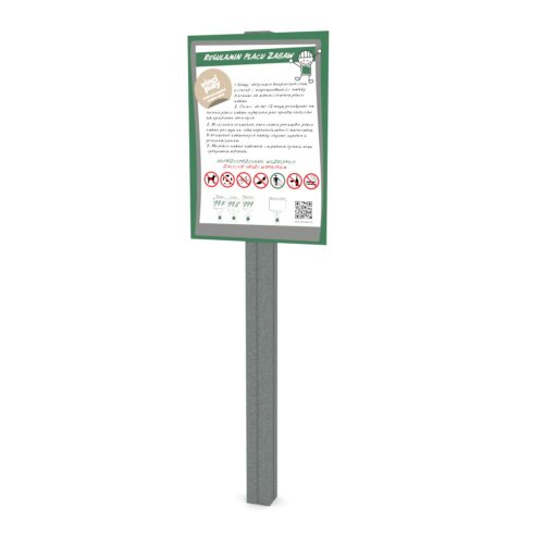 Kierrätysmuovi kyltti