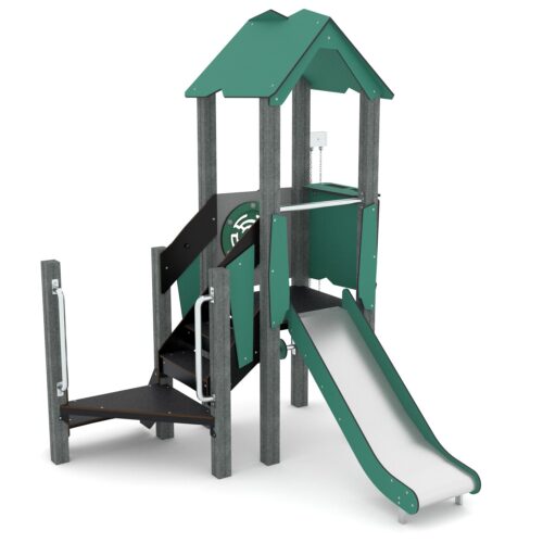 Esteetön kierrätysmuovi liukumäki