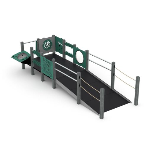 Esteetön kierrätysmuovi toimintokeskus