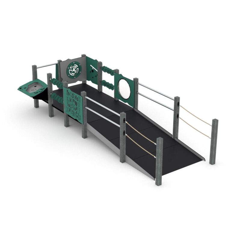 Esteetön kierrätysmuovi toimintokeskus