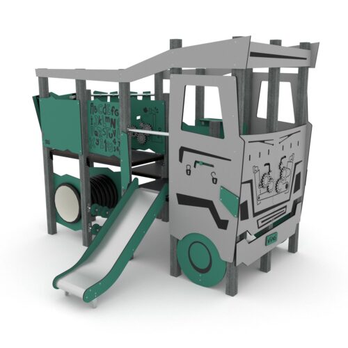 Kierrätysmuovi leikkikeskus