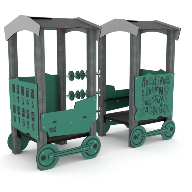 Kierrätysmuovi leikkikatos